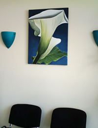 Bild im Wartezimmer